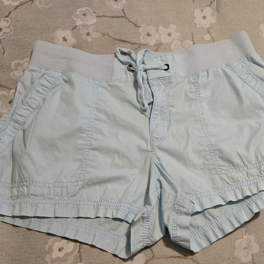 a.n.a Light Blue Athletic Shorts for Women